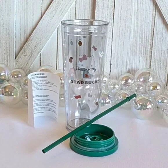 Starbucks x Hello Kitty Limited Edition 24oz Cold Cup Tumbler 2025 - Picture 2 of 5